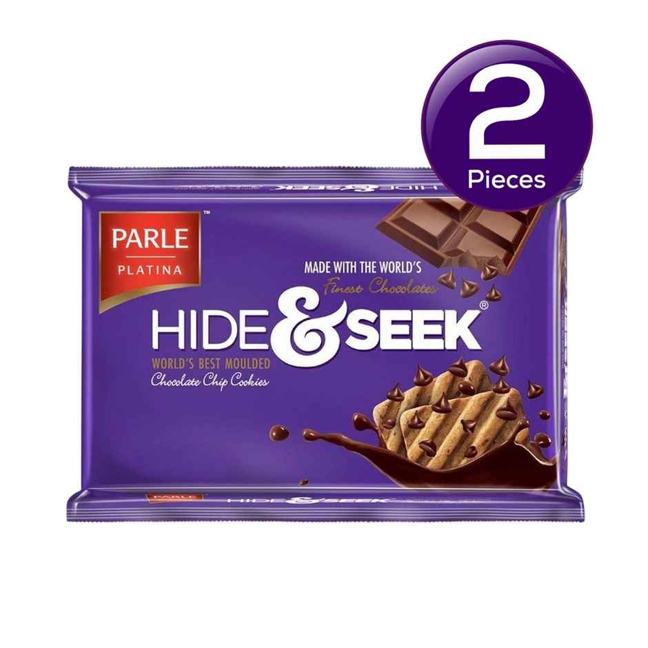 Parle Hide & Seek - Chocolate Flavoured Biscuits | Artificial Colour-free Combo