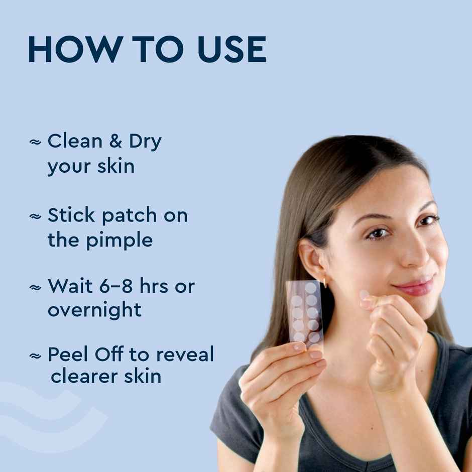 GUBB Face Acne Patch Pimple Healing Patch Absorbing Cover Invisible, Blemish Spot, Hydrocolloid