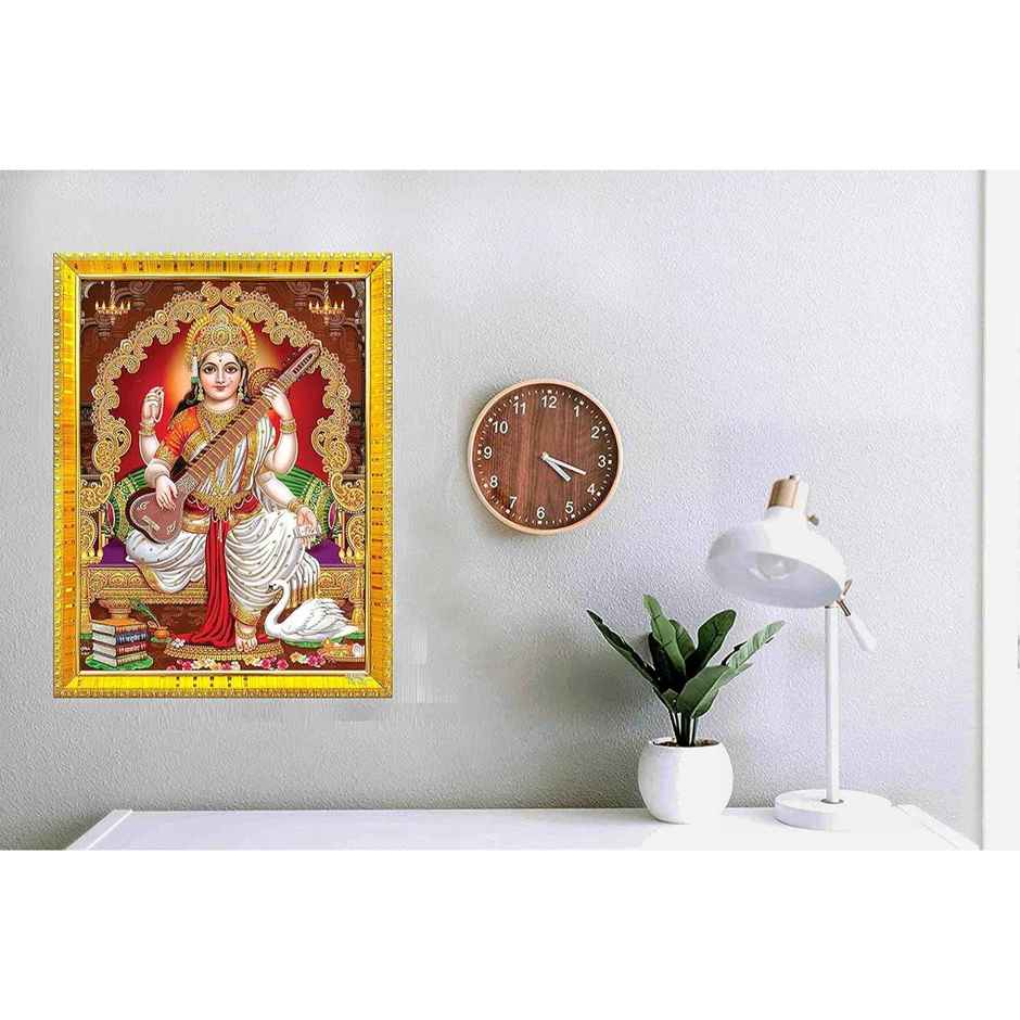 Goddess Saraswati Deity Photo | Divine Vibes