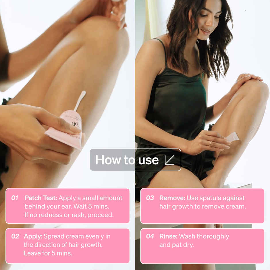 Namyaa Hair Removal Cream For Intimate Skin For Women Combo 