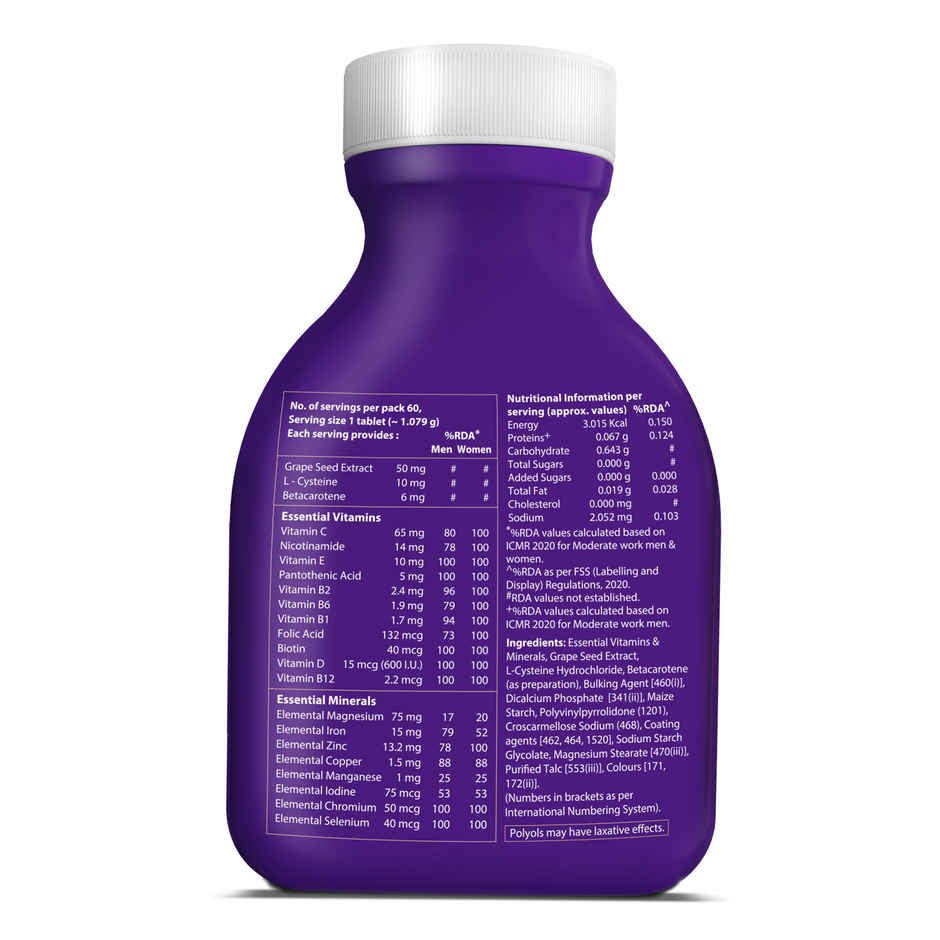 Perfectil Triple Active Tablets with Biotin Hair, Skin and Nail Support Supplement