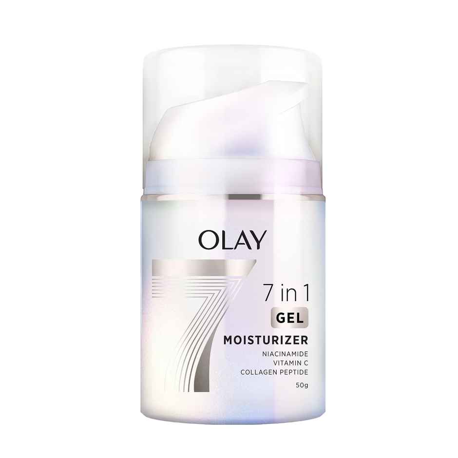 Olay 7in1 Ultra Light Gel Moisturizer | Fight 7 Signs of Aging with Niacinamide, Vit C, Collagen