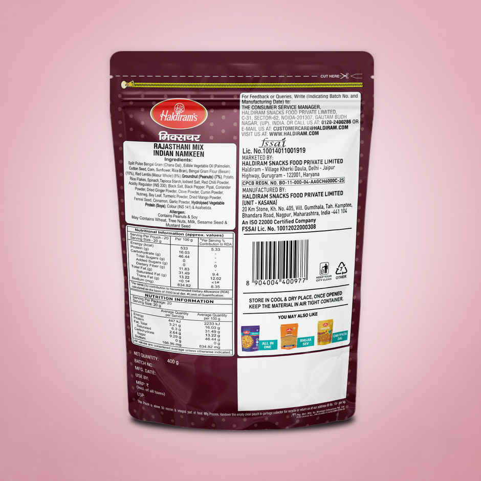 Haldiram's Mixture Combo