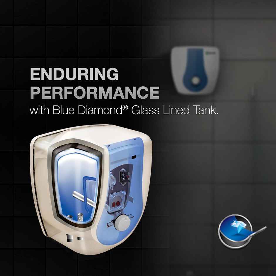 AO Smith SDS-GREEN -025 Storage 25 Litre Vertical Water Heater (Geyser)