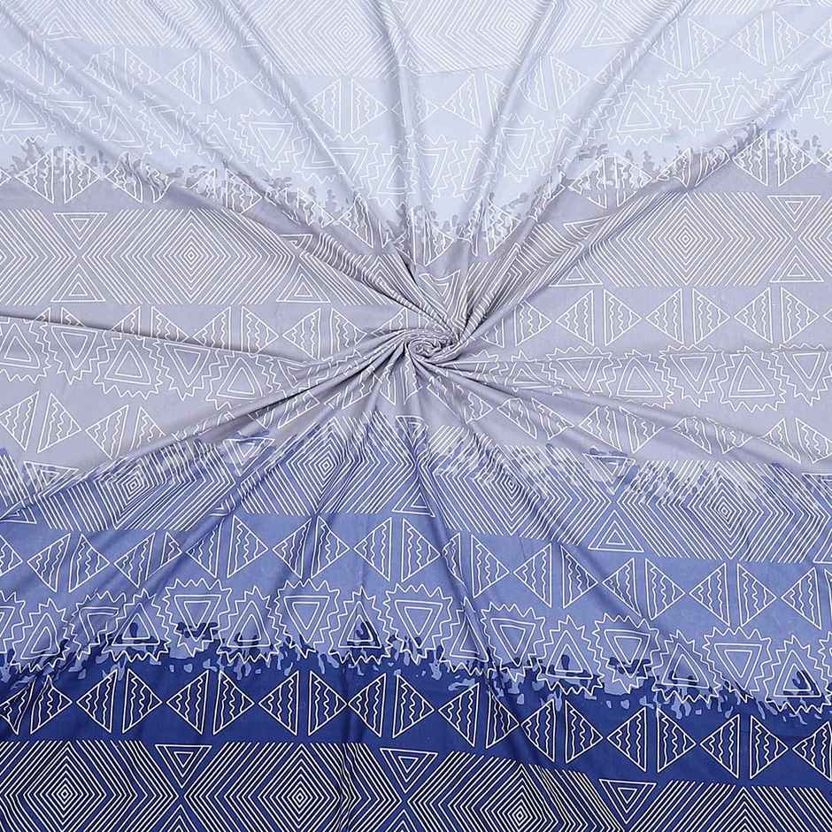 Status King Size Double Microfibre Geometric Bedsheet | Assorted | 87 x 94 in