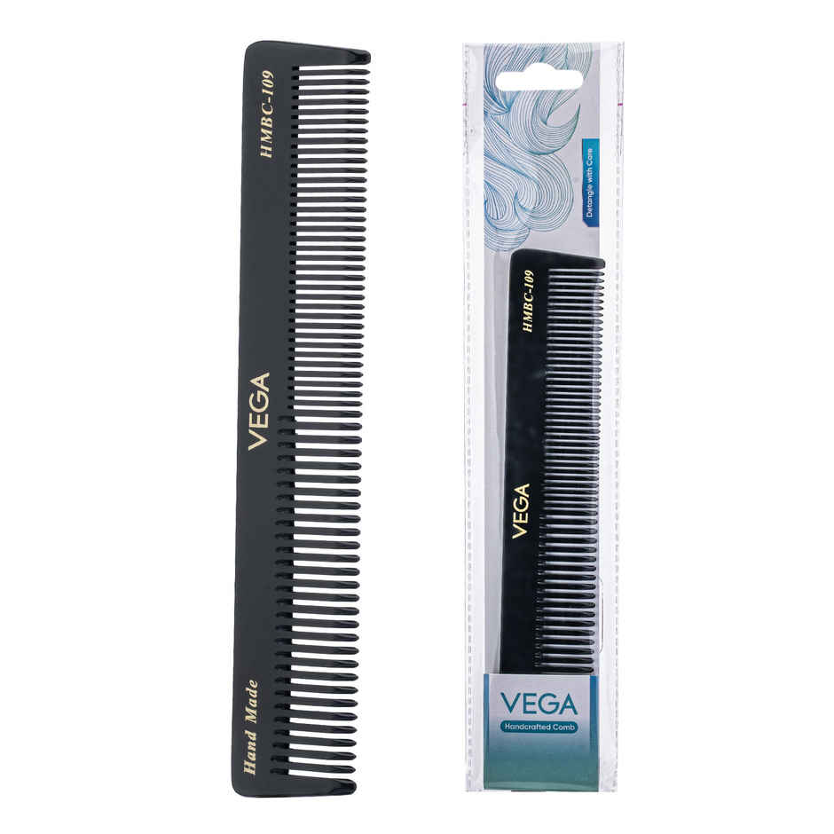 VEGA Grooming Hair Comb - Hmbc-109 (Black)