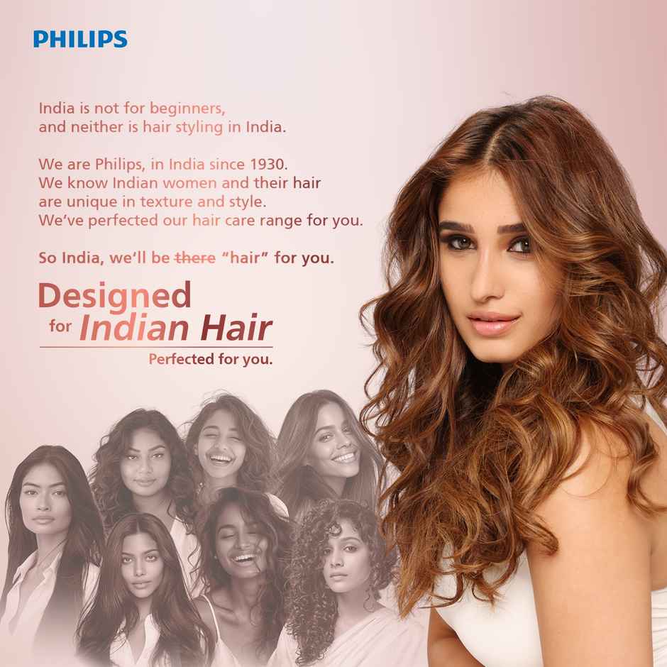 Philips India's No.1 Hair Styling Brand | Hair Dryer 1000W | HP8100/60 Blue | For Indian Hair