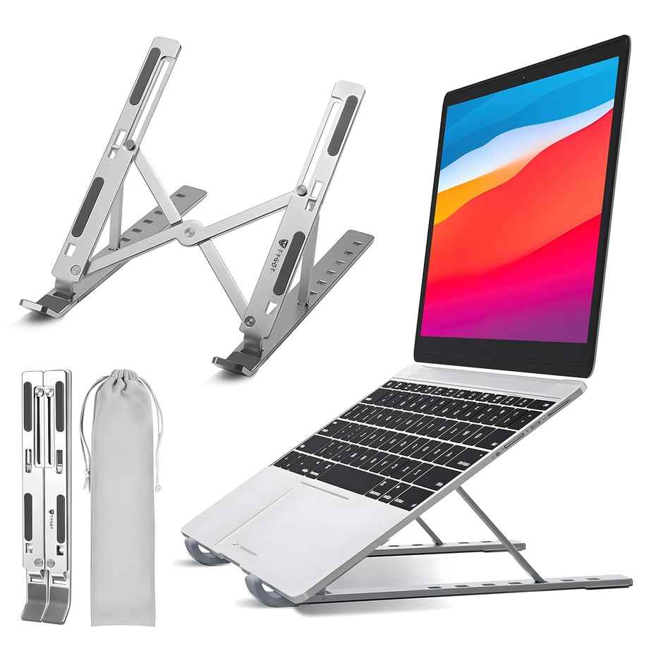Perpetual Adjustable Aluminum Laptop Stand Grey