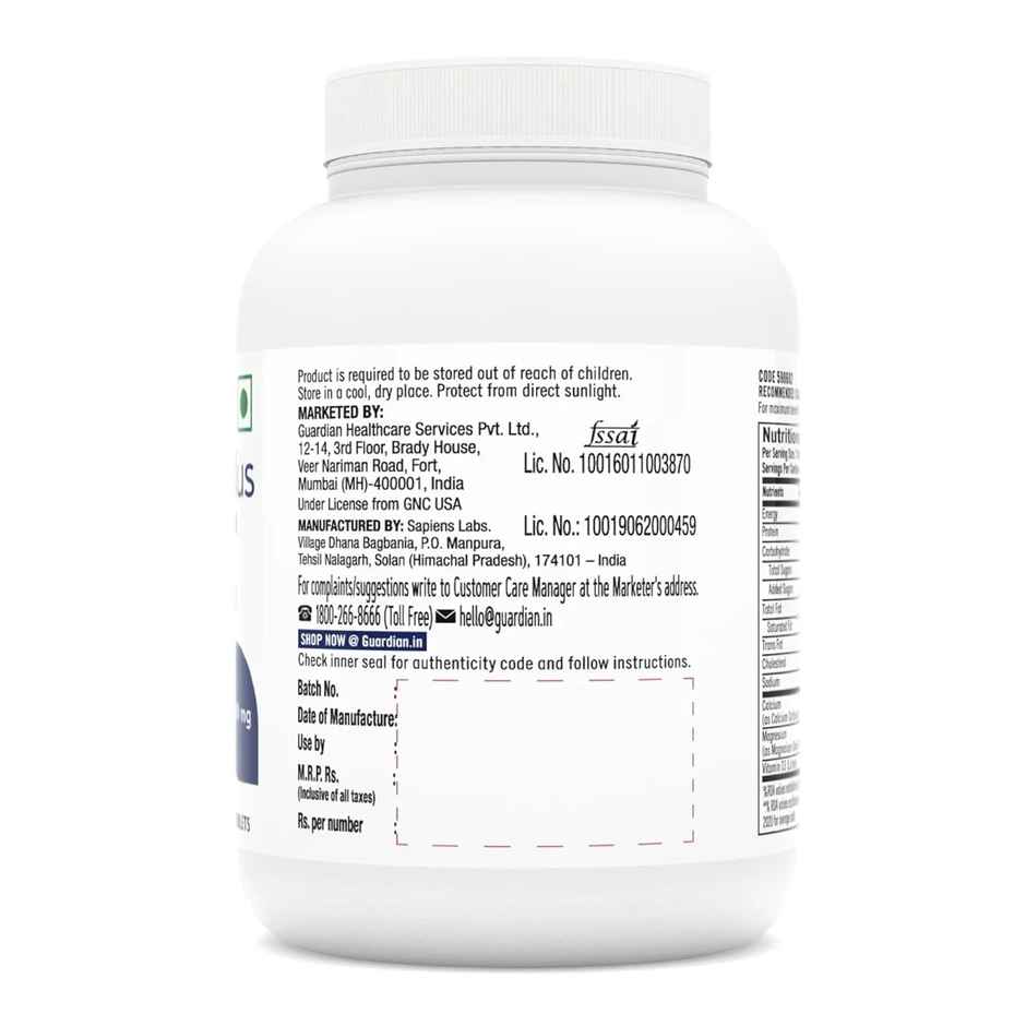 GNC Calcium Plus 1000 mg with Magnesium and Vitamin D3