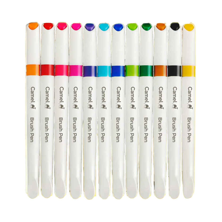 Camel Brush Pen 12 Shades