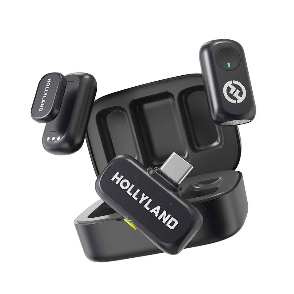 Hollyland Lark A1 Duo Wireless Microphone | Black