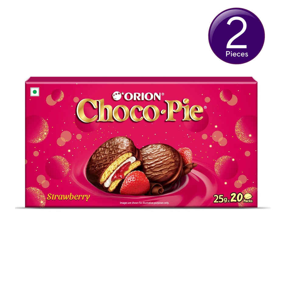 Orion Strawberry Chocopie Gift Pack Combo