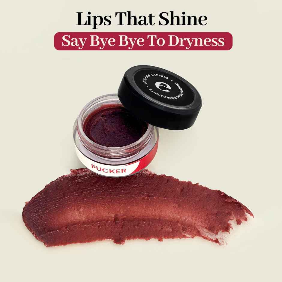 ENN Beauty Pucker Hydrating Lip Balm & Lip Mask for Moisturized |Dark and Pigmented Lips