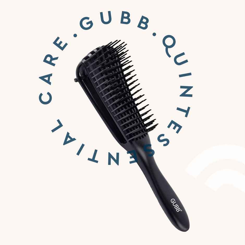GUBB Paddle Hair Brush (Black)
