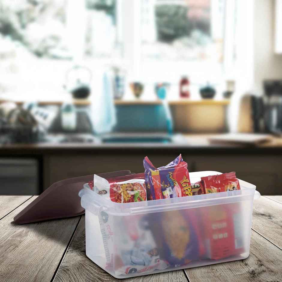 Joyo Fresherware Rectangle Multipurpose Container|Food Grade|Airtight|Leakproof-10.5 Ltr- Assorted