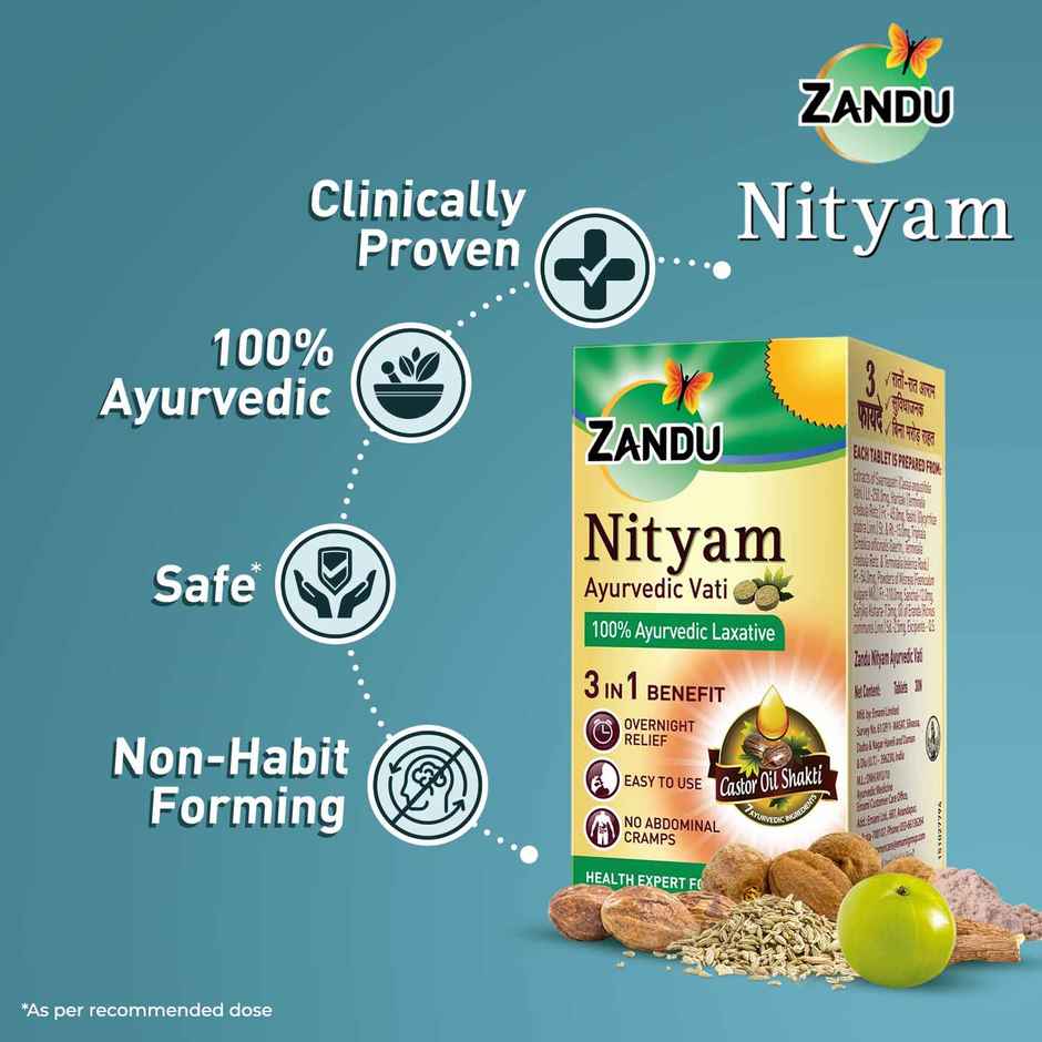 Zandu Nityam Tablet 30