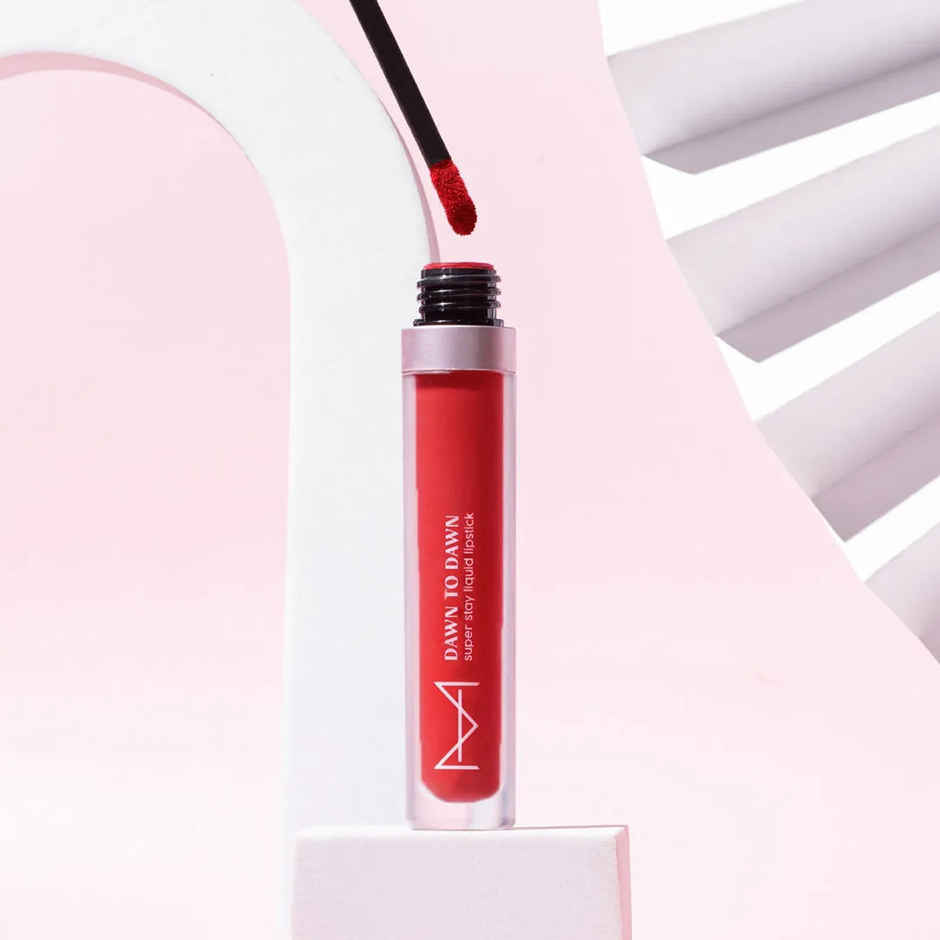 House Of Makeup Dawn To Dawn Super Stay Liquid Matte Lipstick - Red Lava