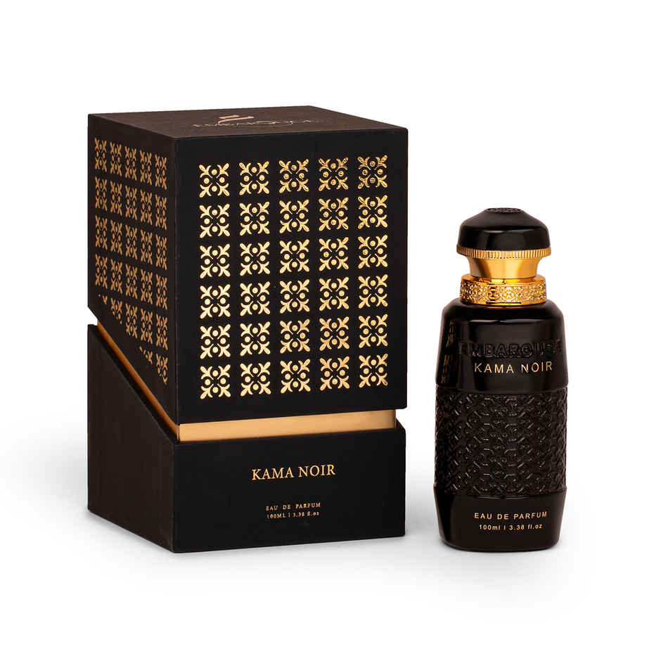 Embarouge Kama Noir Luxury Gourmand Perfume for Man | Cinnamon, Apple & Vanilla Notes