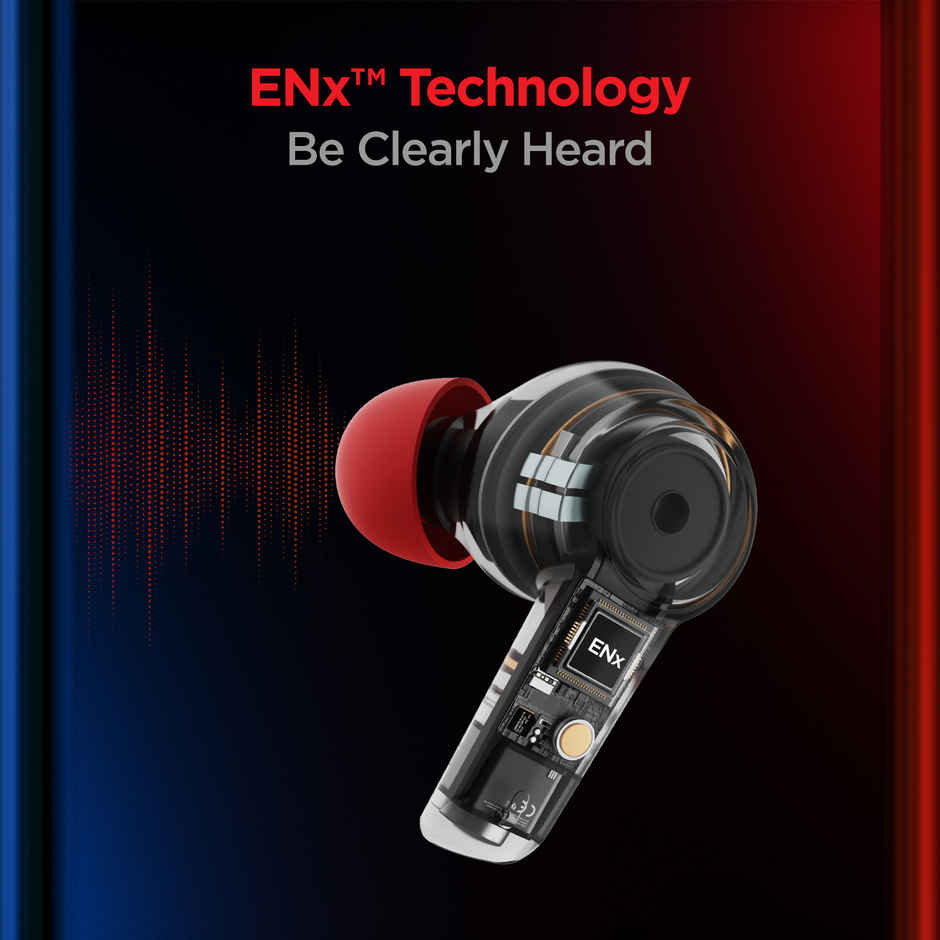boAt Airdopes 411 ANC TWS Earbuds W - Active Noise Cancellation Upto 17.5 Hours Playback Black
