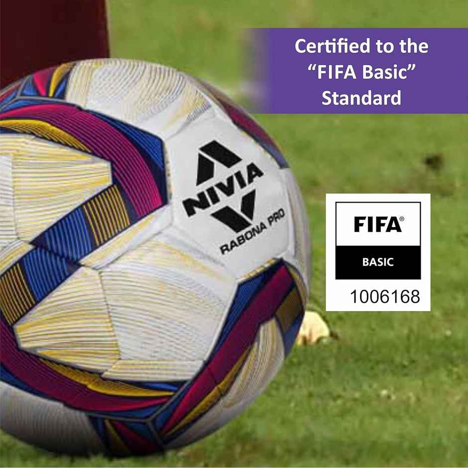 Nivia Rabona Pro Football Size - 5