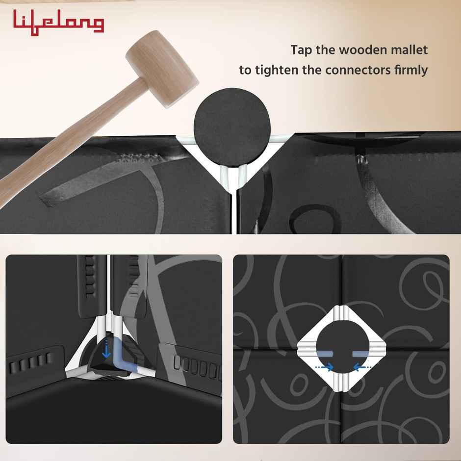 Lifelong ShoeRack for Home | Detachable | Adjustable Height | 6-Layer | Stand with Cover