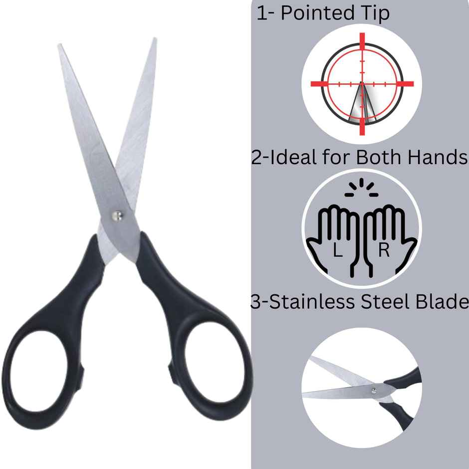 Maped Universal Scissor | Black - 13 cm