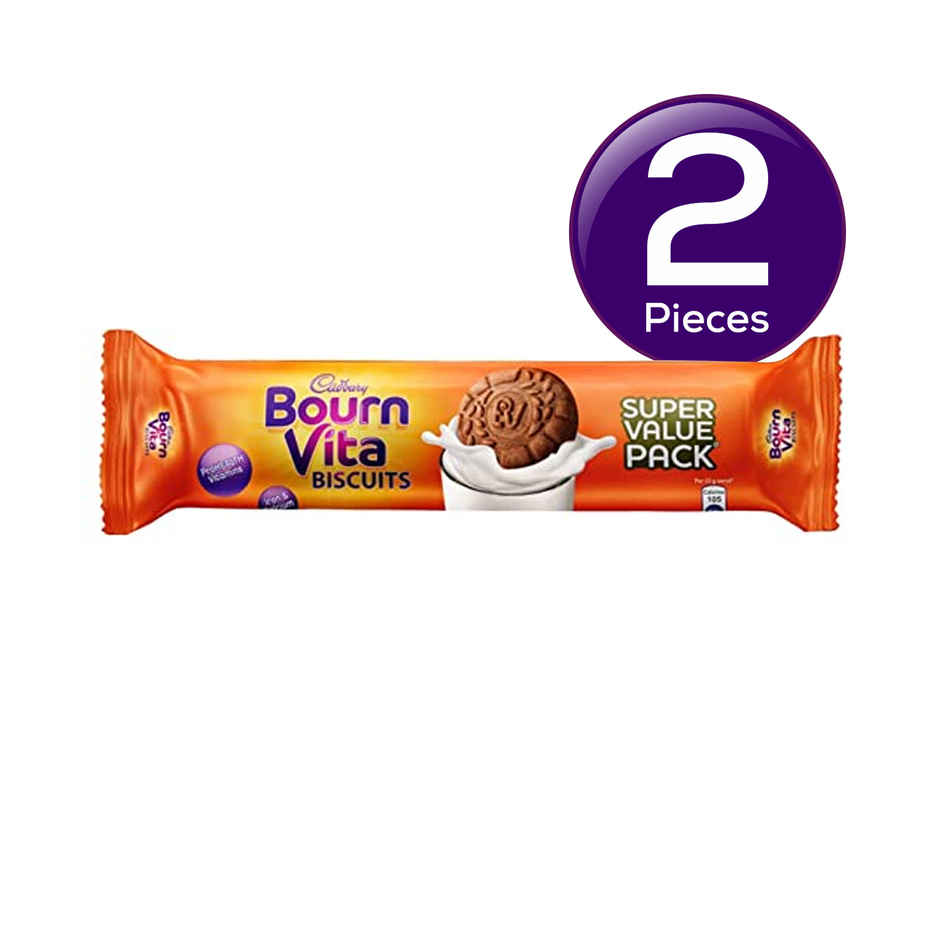 Cadbury Bournvita Choco Flavoured Biscuits | Cholesterol-free Combo