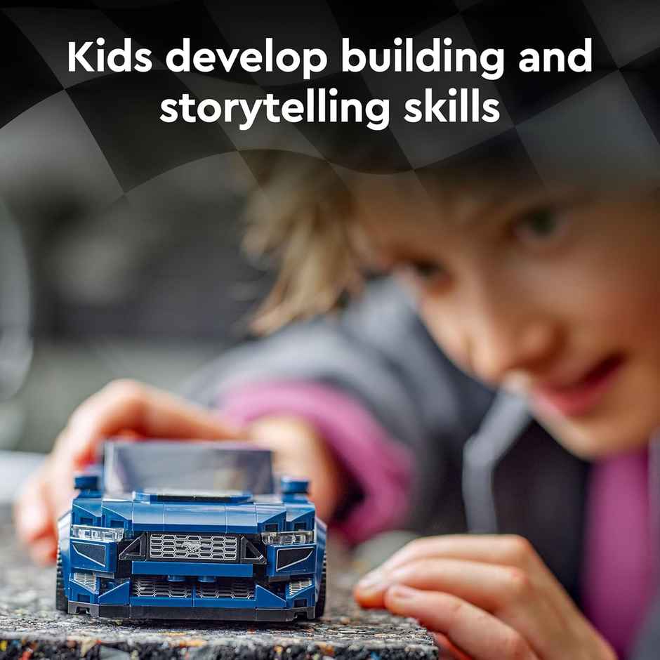 Lego Speed Champions Ford Mustang Dark Horse Sports Car (344 Pieces)