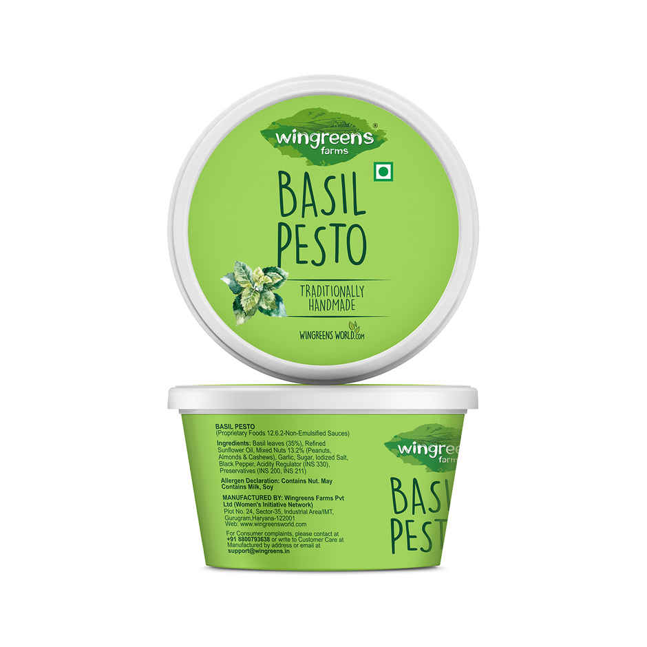 Wingreens Farms Basil Pesto
