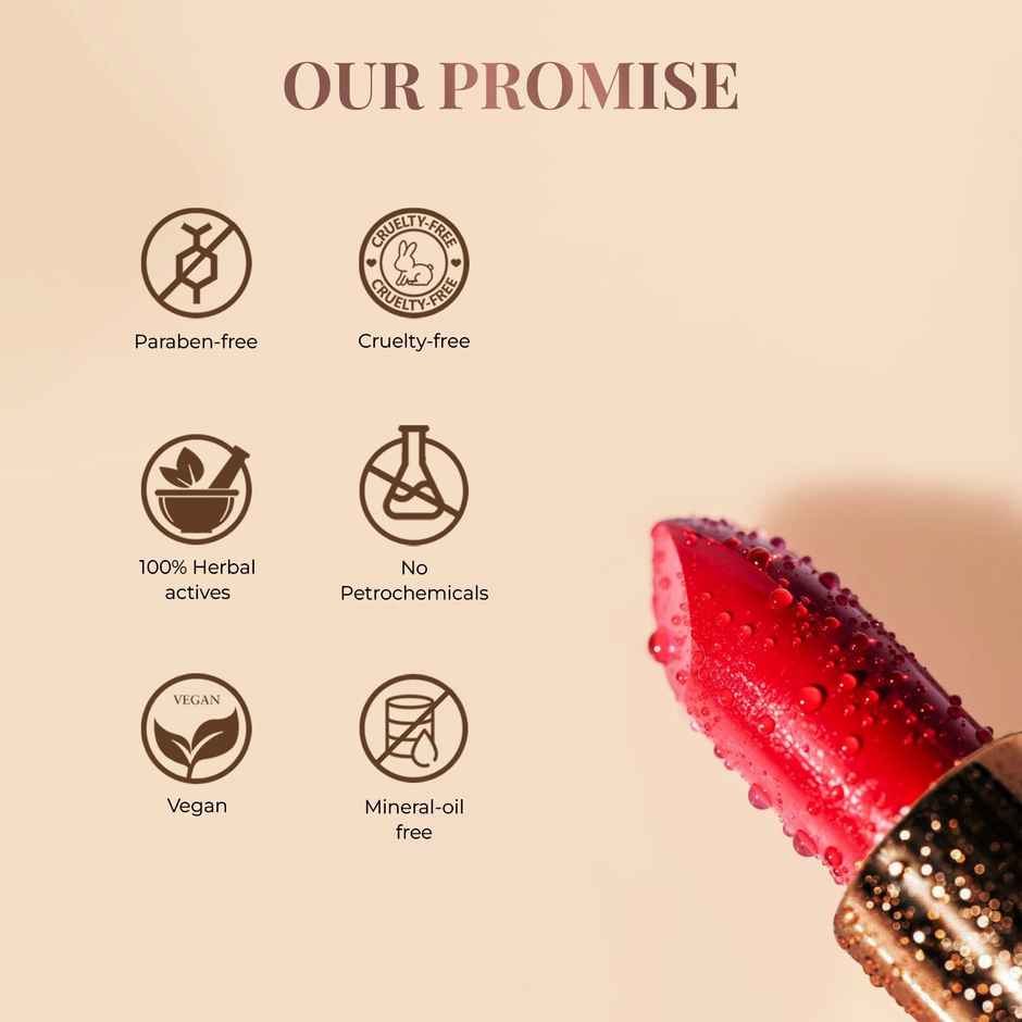 Just Herbs Long Stay Ultra Matte Lipstick - Brights & Pink