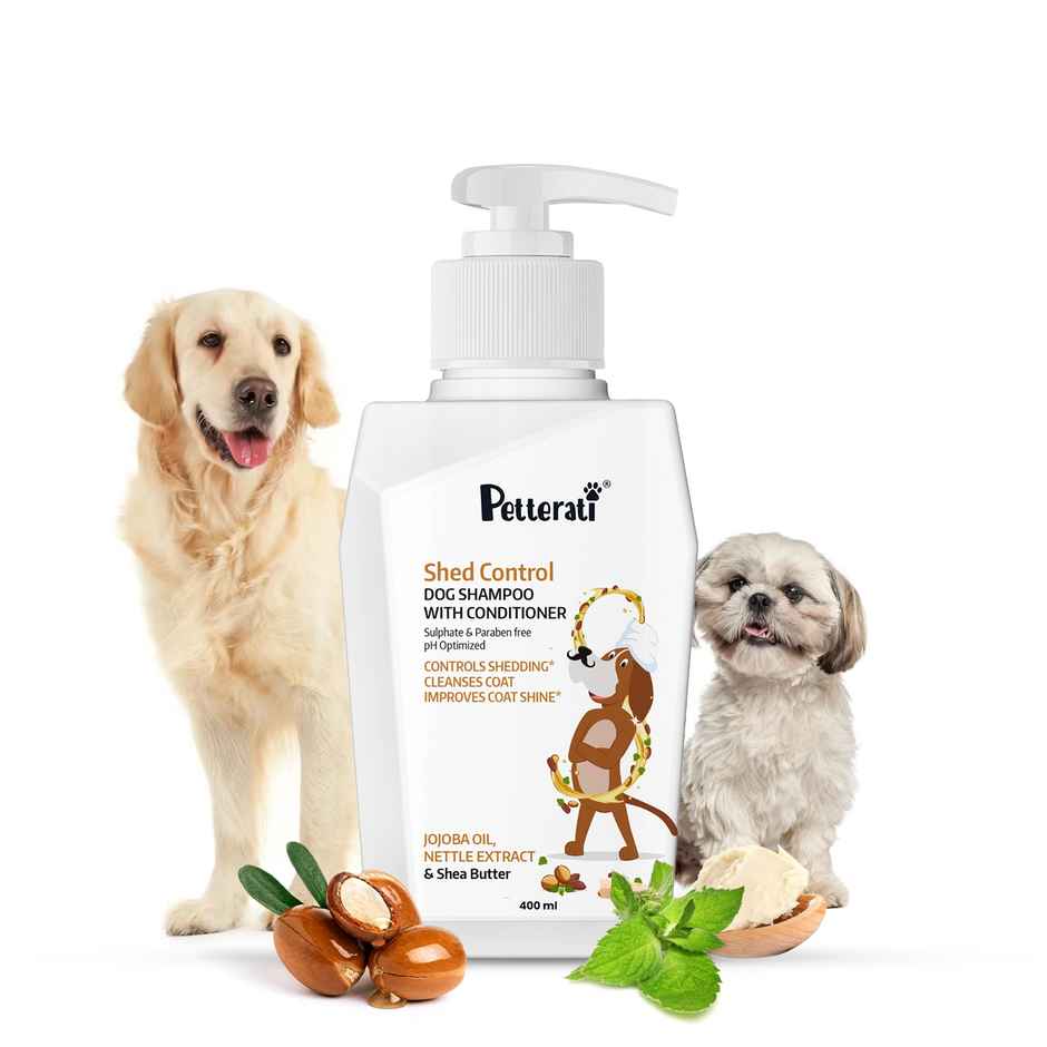 Petterati Shed Control Dog Shampoo Controls Excessive Shedding