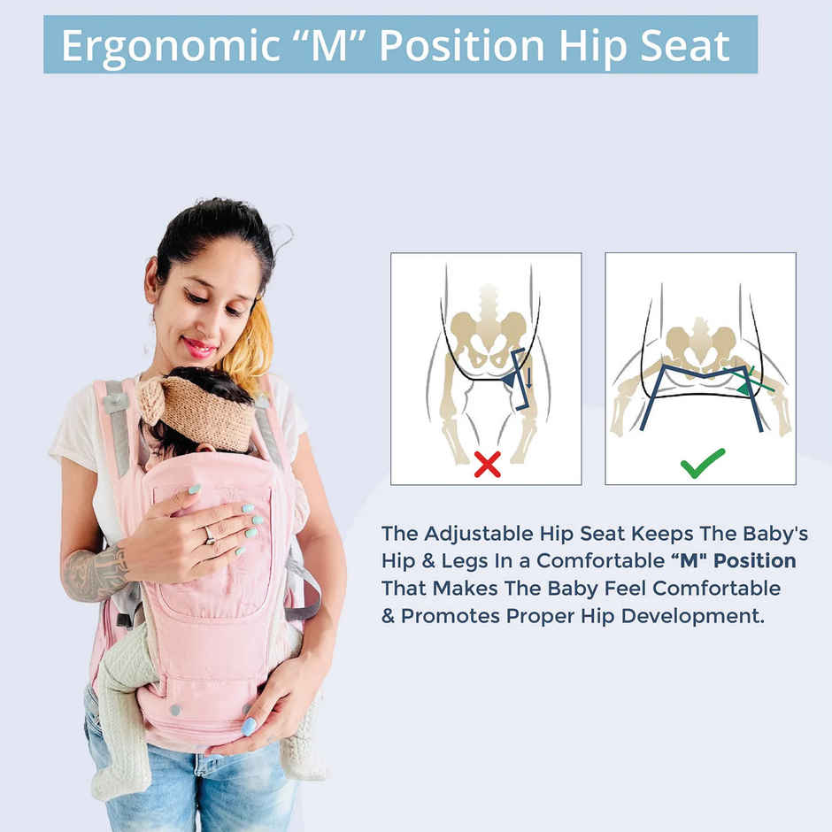 Polka Tots Hip Seat Carrier | Shell Green