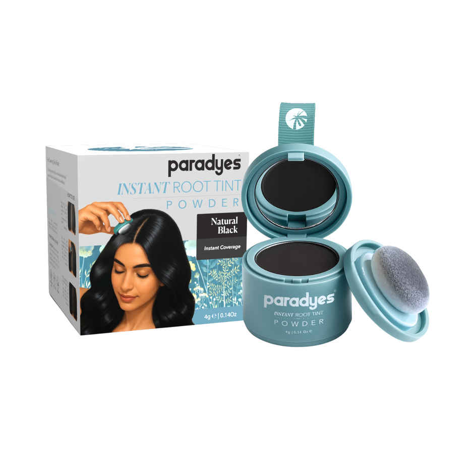 Paradyes Cover Up Instant Root Tint Powder | Natural Black