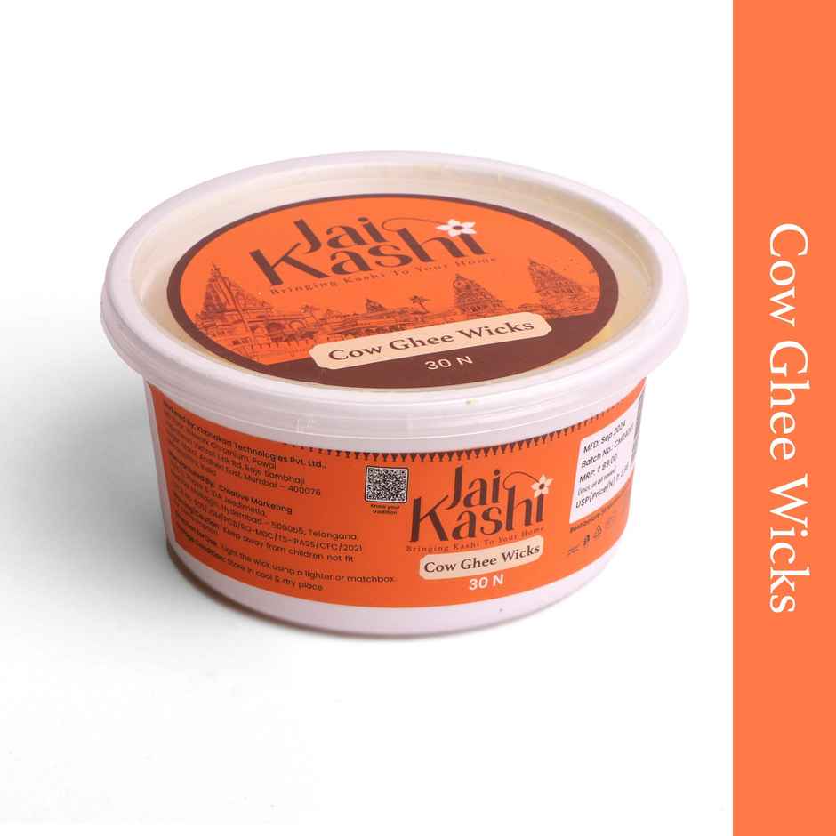 Jai Kashi Cow Ghee Wicks