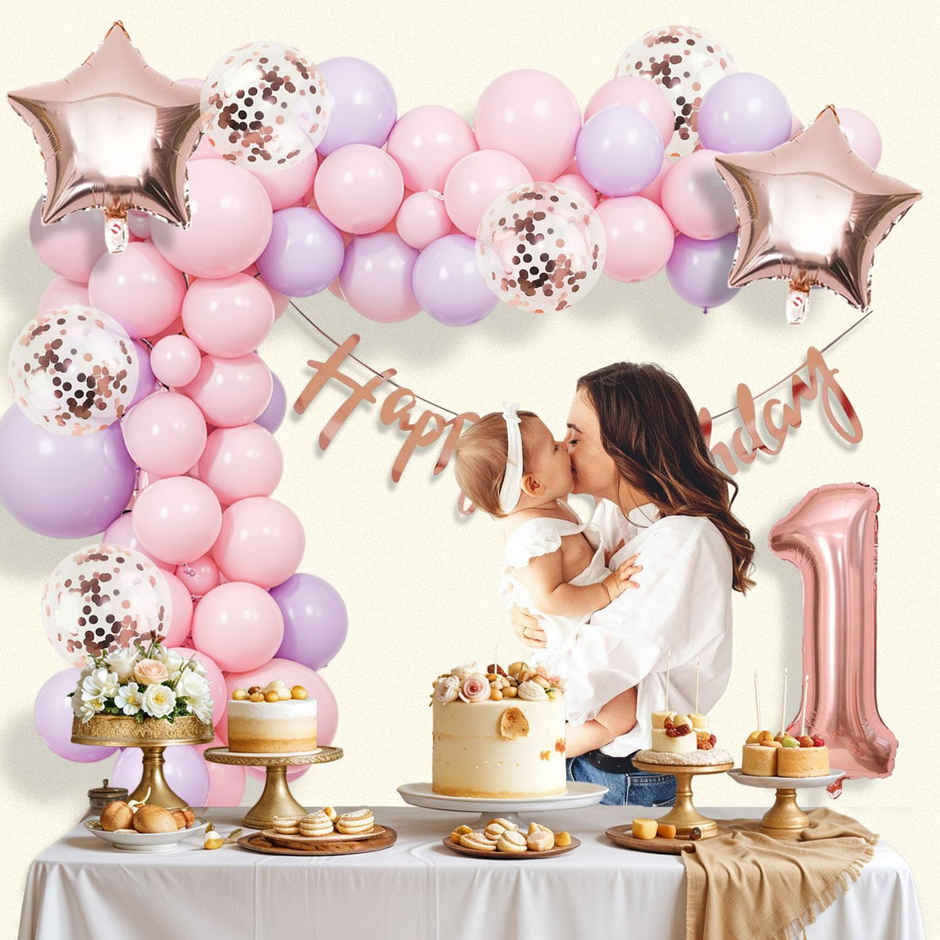 First Birthday Decoration Items for Baby Girl and Boy | Party Propz