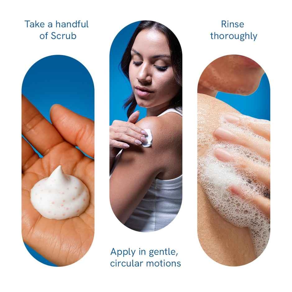 Be Bodywise 10% Aha Body Scrub - Reduces Strawberry Skin, Exfoliates