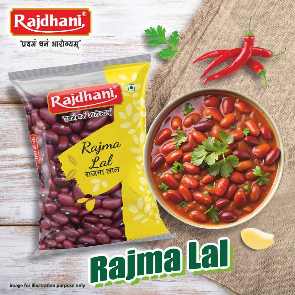 Rajdhani Unpolished Rajma Red/Lal