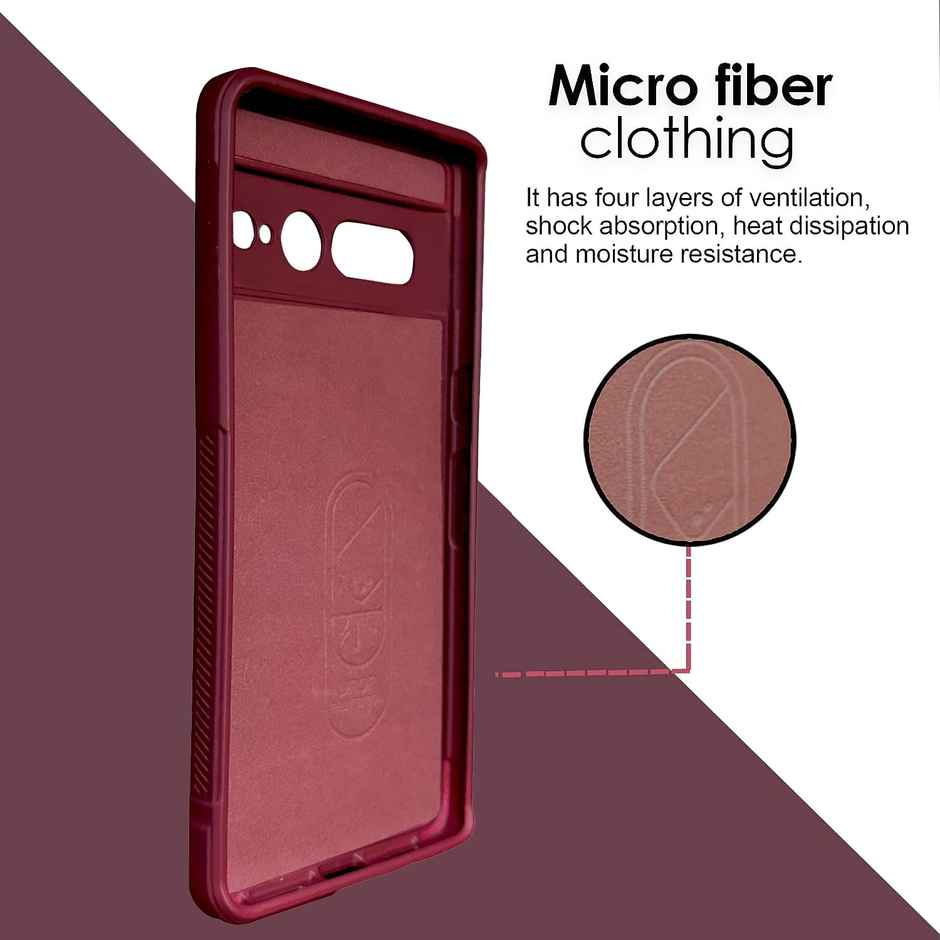 Artistque Case For Google Pixel 7 Pro Back Cover - Liquid Stripe Cover - Silicone