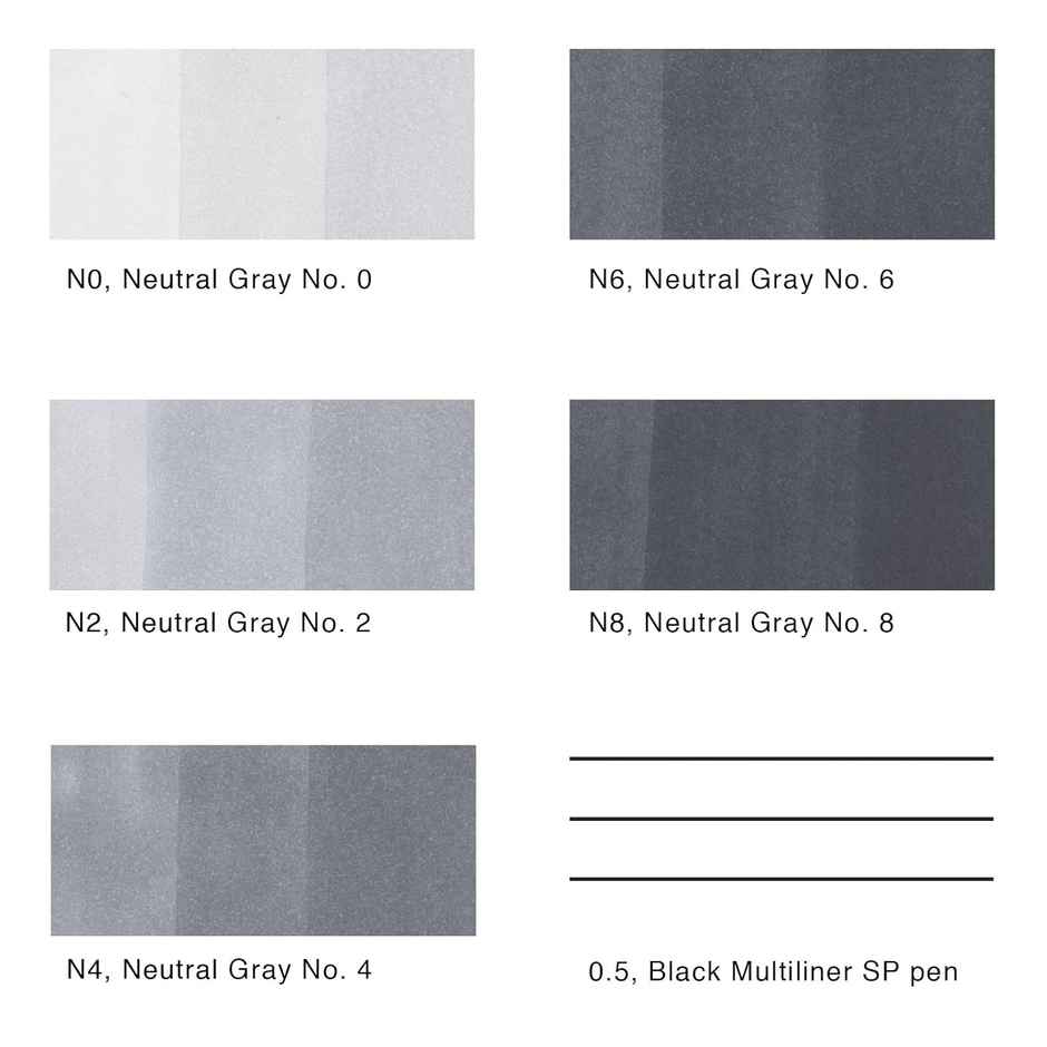 Copic Sketching Skin Tone Set