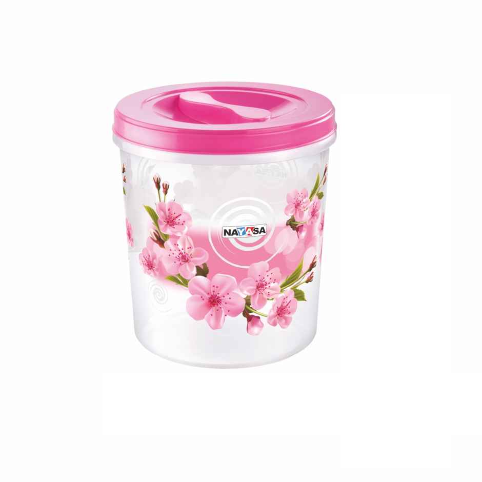 Nayasa Plastic Store-In Set (58,59,60) | 5.2 L, 7.2 L, 11.2 L | BPA Free, Stackable & Modular Multi Purpose Plastic Container | Assorted