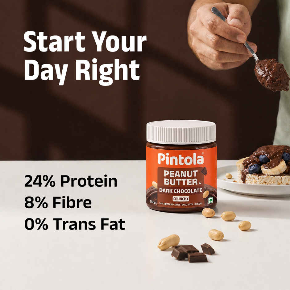 Pintola Dark Chocolate Crunchy Peanut Butter