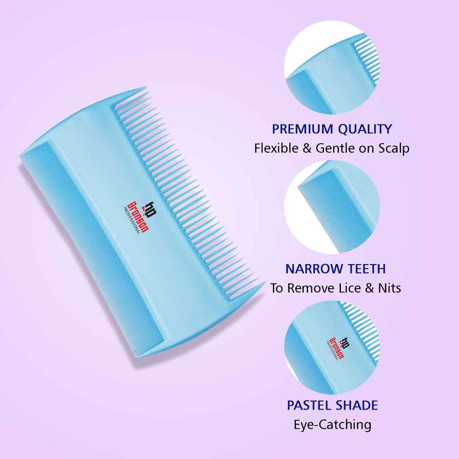 Bronson Professional Lice And Nits Removal Comb Big Size