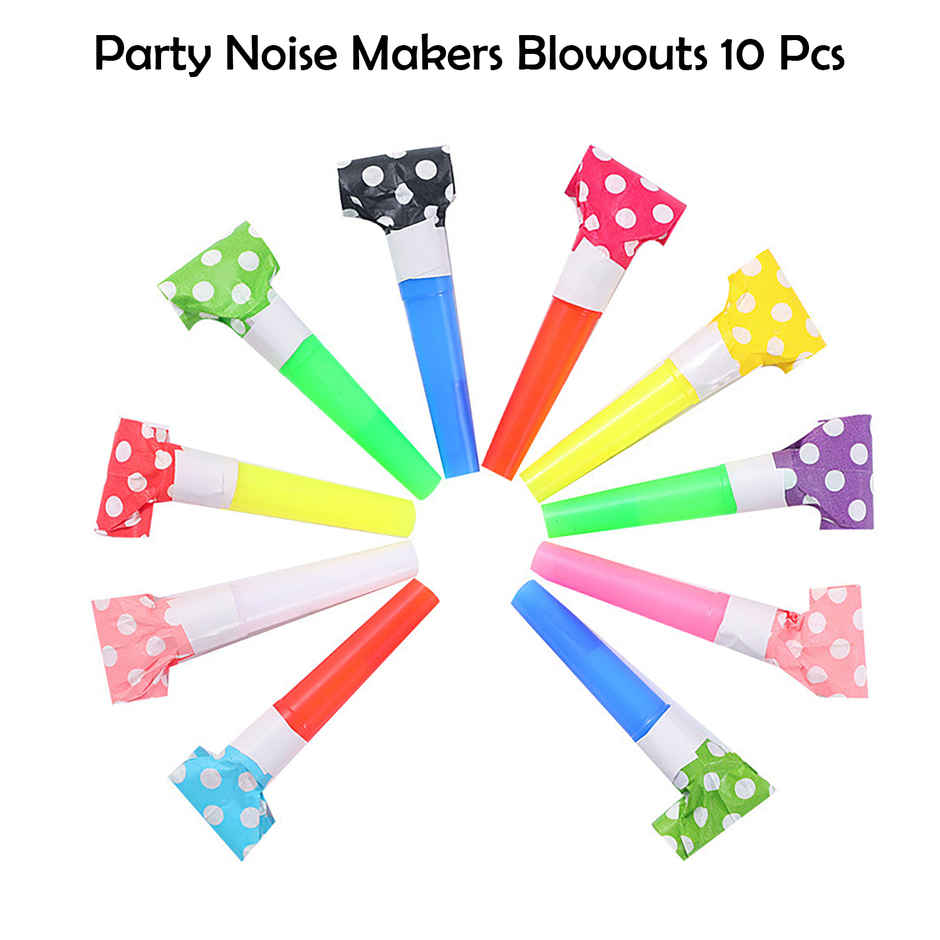 Party Propz Hooters Whistles For Party | Assorted Color
