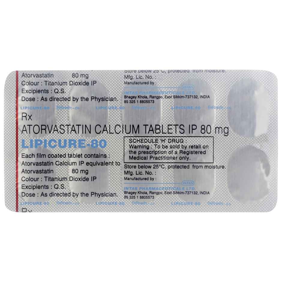 Lipicure-80 Tablet