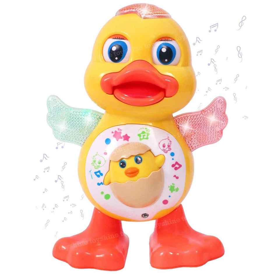 Toyshine Dancing Duck With Music Flashing Lights And Real Dancing Action