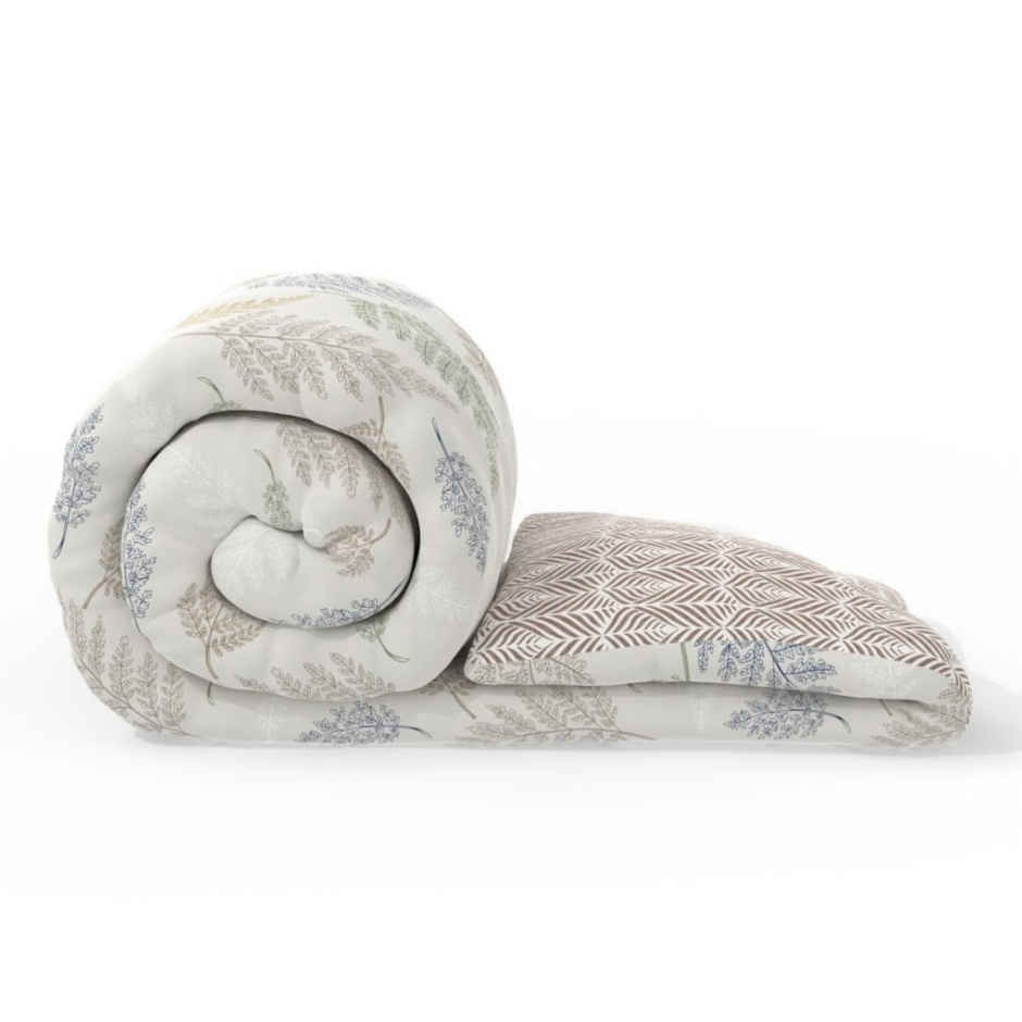 Kopa Super Soft Microfiber Double Comforter for All Weather | Double Size | Geometric | Blush