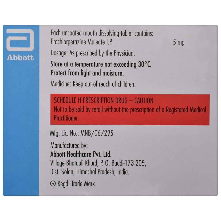 Stemetil MD 5mg Tablet