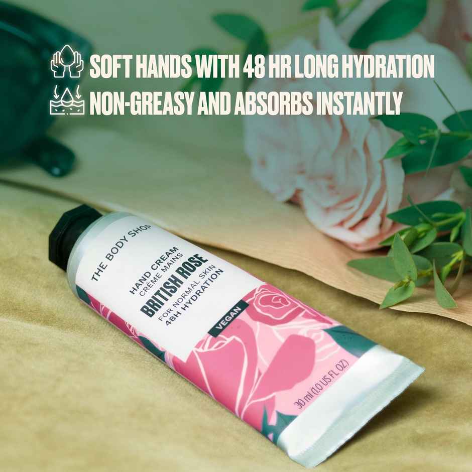 The Body Shop Hand Cream British Rose A0X