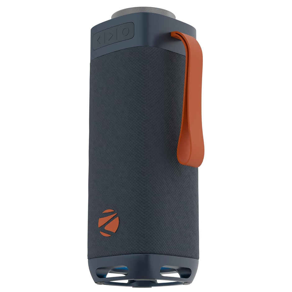 Zebronics Portable BT Speaker, Dual 6.35cm Drivers, Voice Assistant Support, Sound Feast 250 | Blue