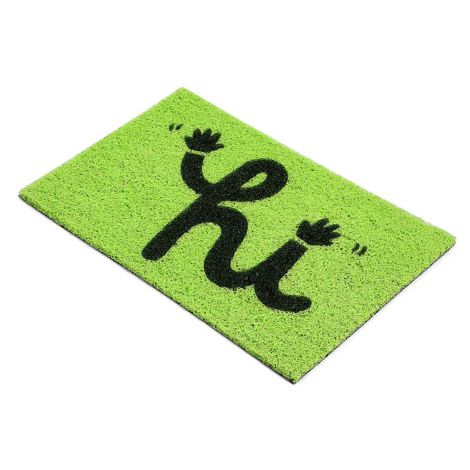 Status Green Anti-Skid PVC Door Mat | 38 x 58 cm